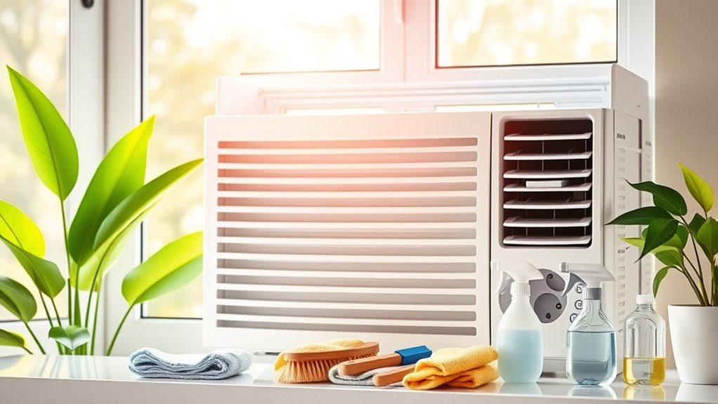 top window ac cleaning tips
