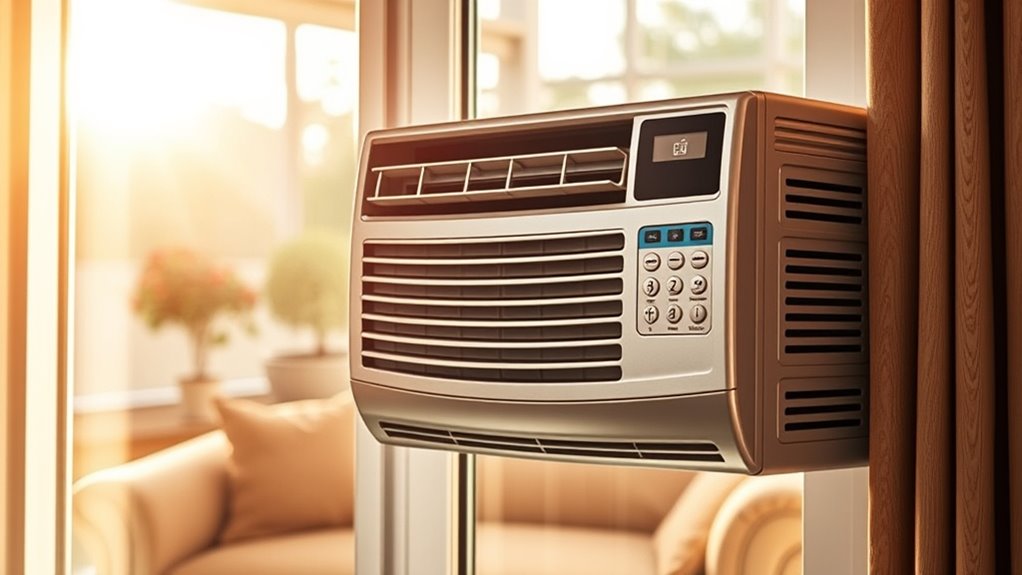 top window ac heaters