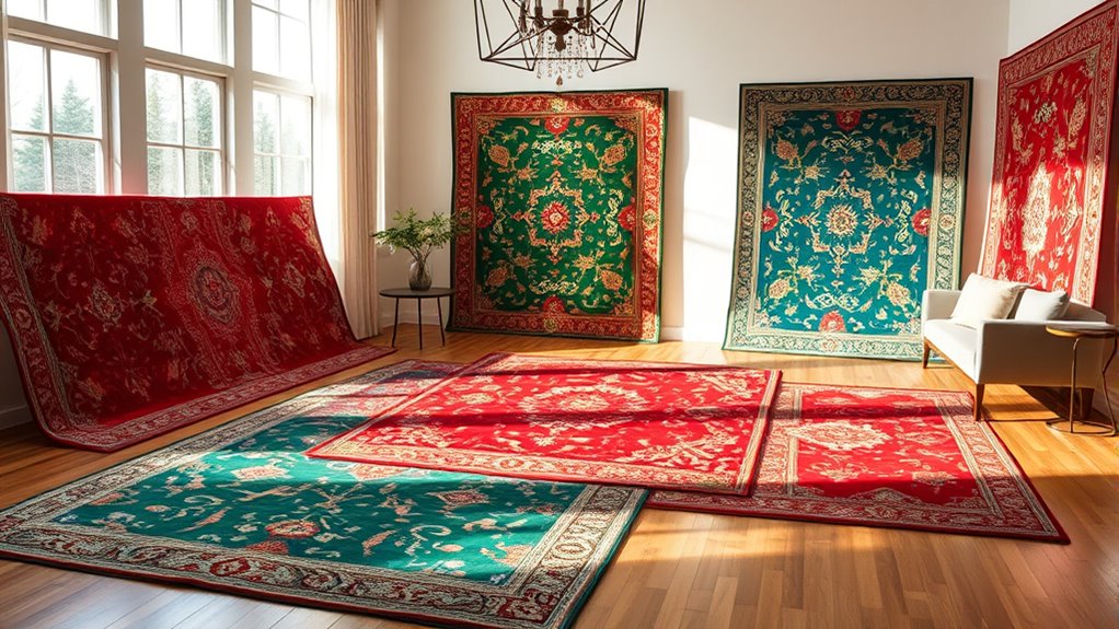 top yilong silk carpet selection