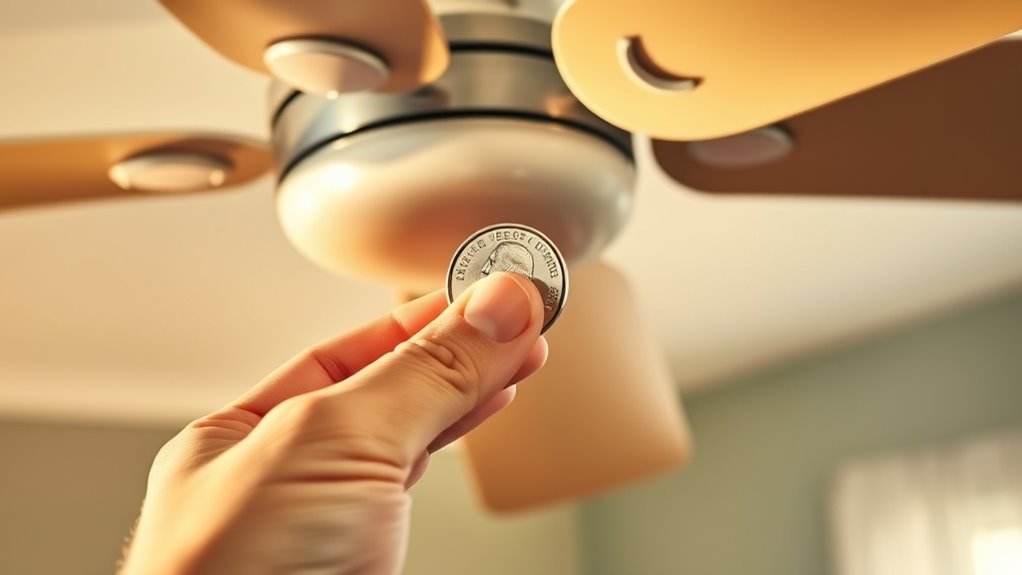 use small flat objects