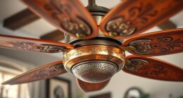 vintage copper ceiling fans