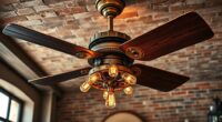 vintage inspired ceiling fans