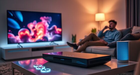 voice controlled media players