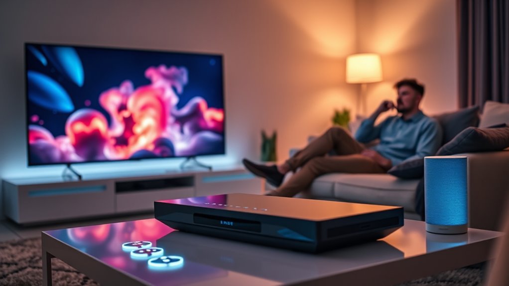 voice controlled media players