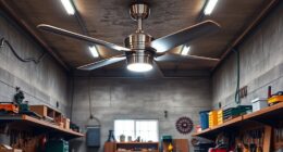 workshop ceiling fans with led