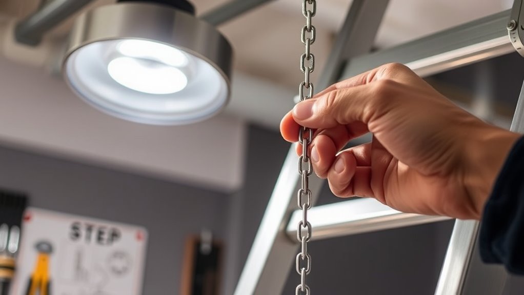 adjust chain length for smooth operation