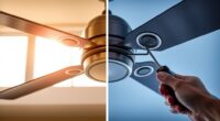 adjust fan direction seasonally