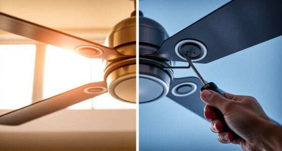 adjust fan direction seasonally