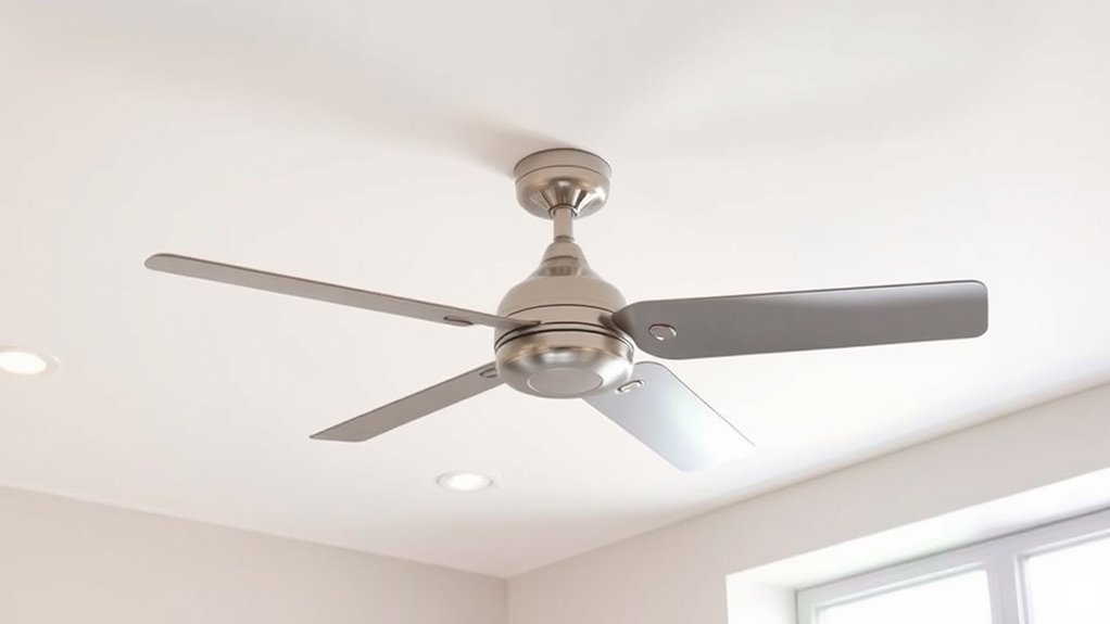 adjust fan height safely