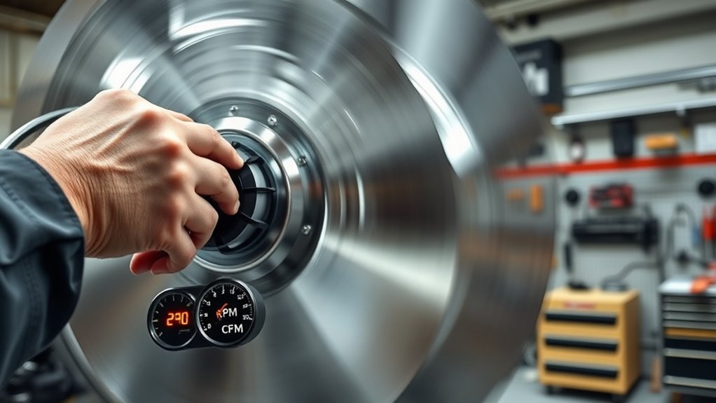 airflow pressure rpm interplay