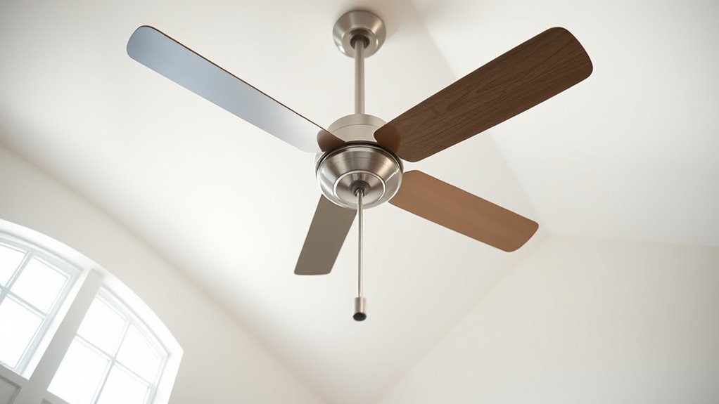 ceiling height influences fan placement