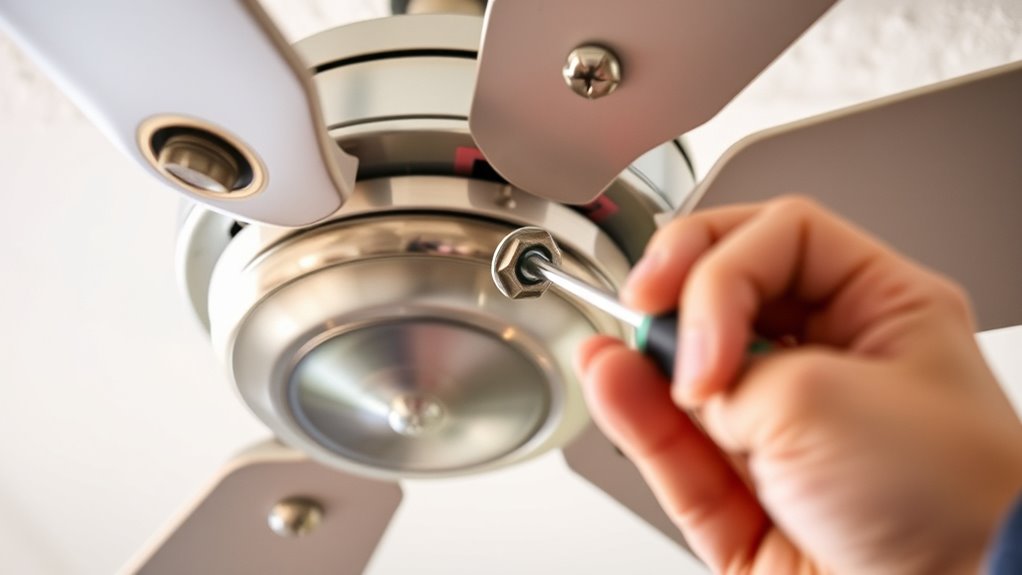 check tighten secure spin