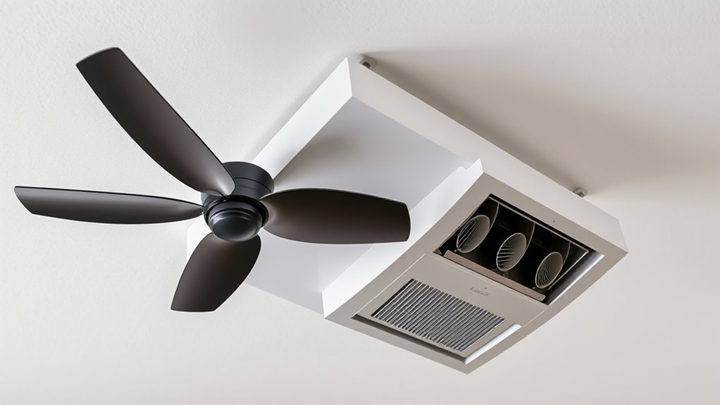dual mount ceiling fan installation