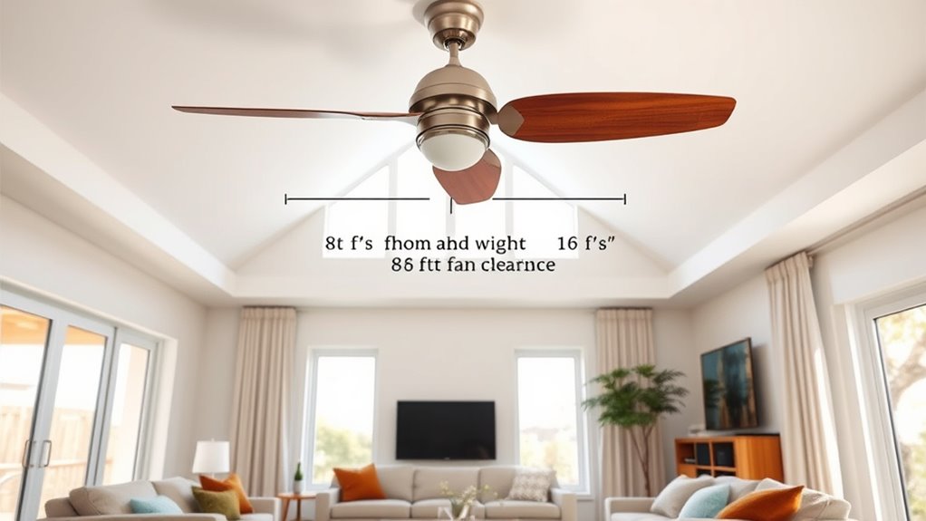 fan safety and clearance