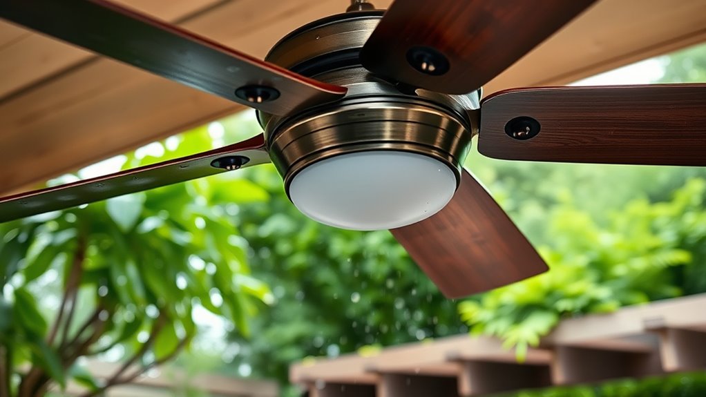 outdoor humid fan safety