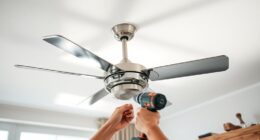quiet ceiling fan installation