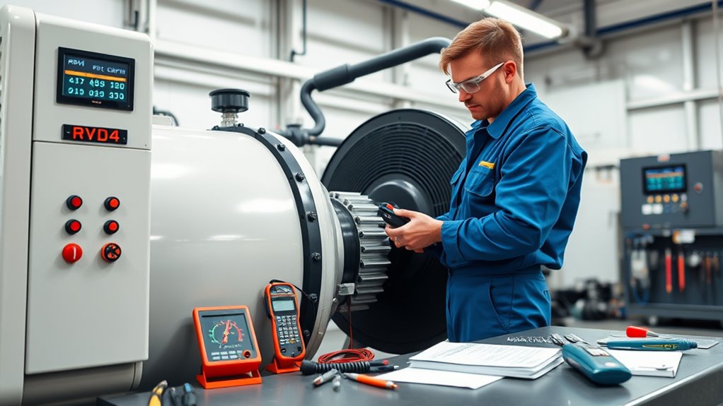 scheduled sensor calibration and maintenance