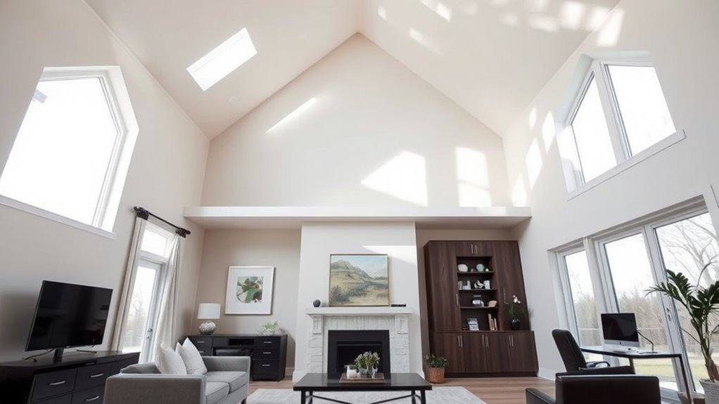 space purpose influences ceiling height
