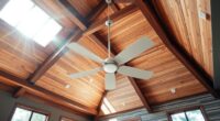 vaulted ceiling fan installation