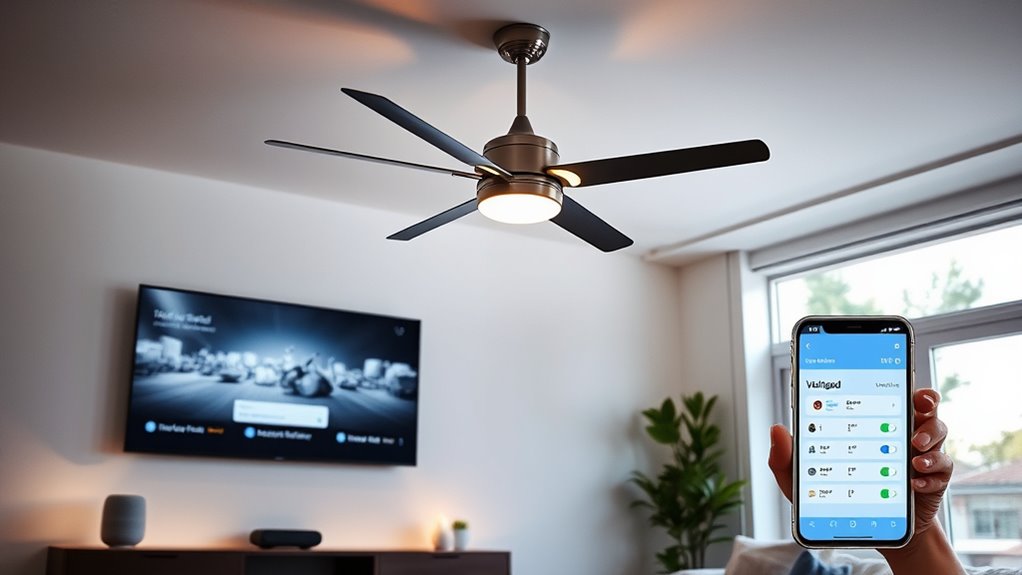 voice controlled smart fans