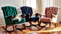 elegant comfortable nursery chairs