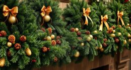 elegant mantel wreath collections