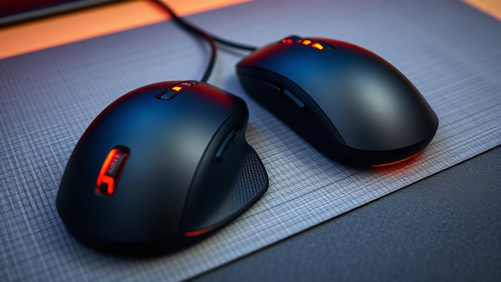ergonomic precise customizable features