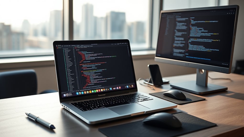 key development laptop features