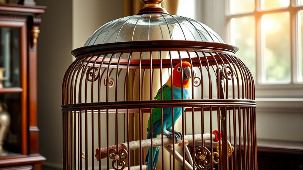 luxurious bird cages collection