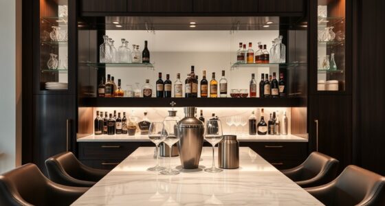 luxurious home bar setups