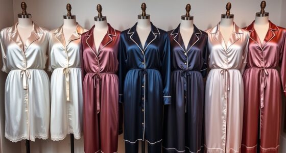 luxurious silk pajama sets