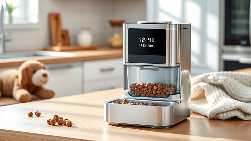 luxury automatic pet feeders
