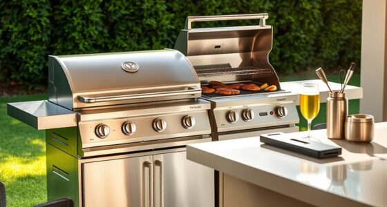 luxury backyard grill options