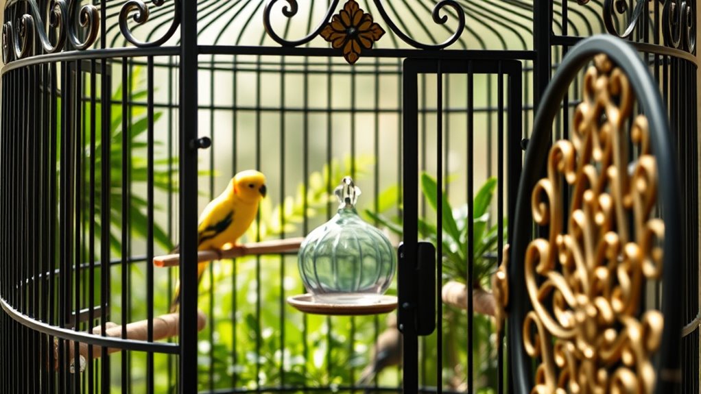 luxury bird cage essentials
