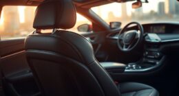 luxury car seat massage