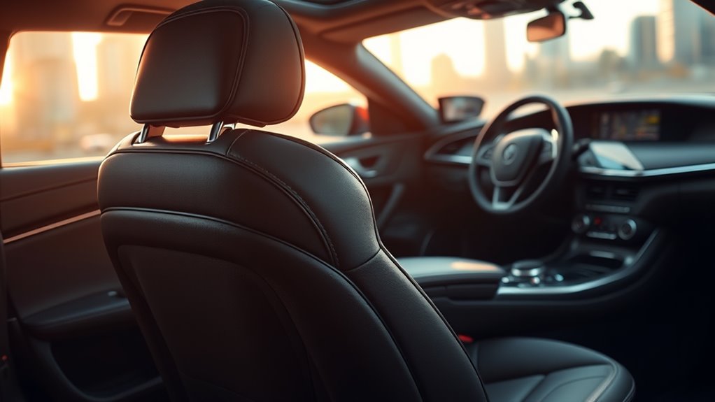 luxury car seat massage