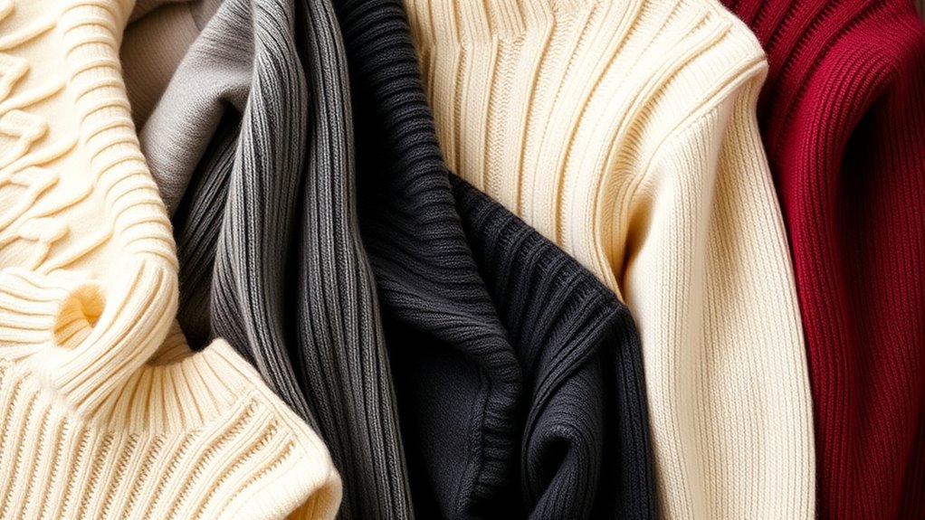 luxury cashmere sweater selection