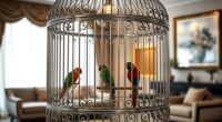 luxury durable bird cages