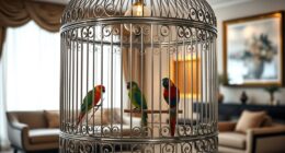 luxury durable bird cages