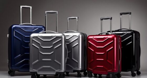 luxury durable suitcase collections