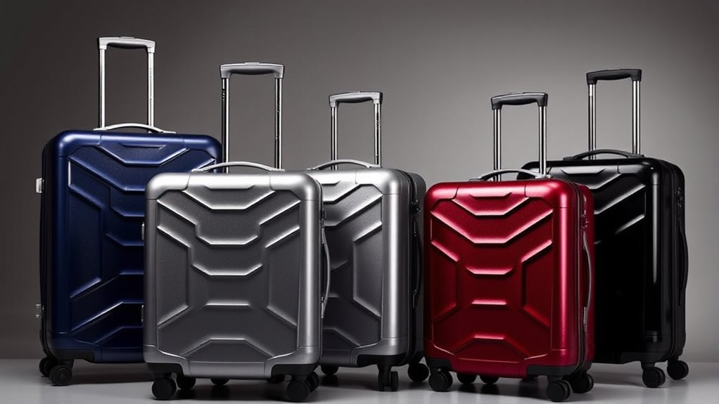 luxury durable suitcase collections