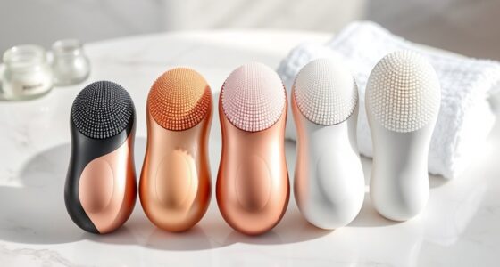 luxury facial cleansing brushes