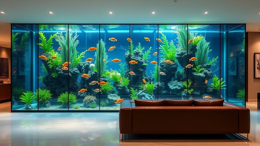 luxury fish aquarium designs
