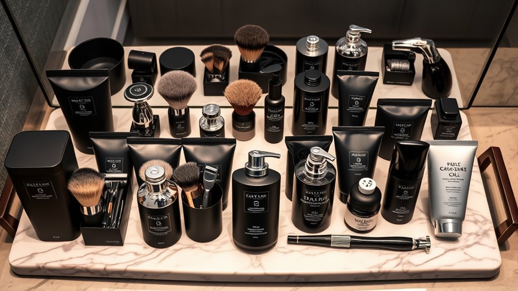 luxury men s grooming sets