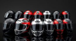 luxury motorcycle helmet selection