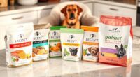 luxury pet food selections