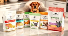 luxury pet food selections