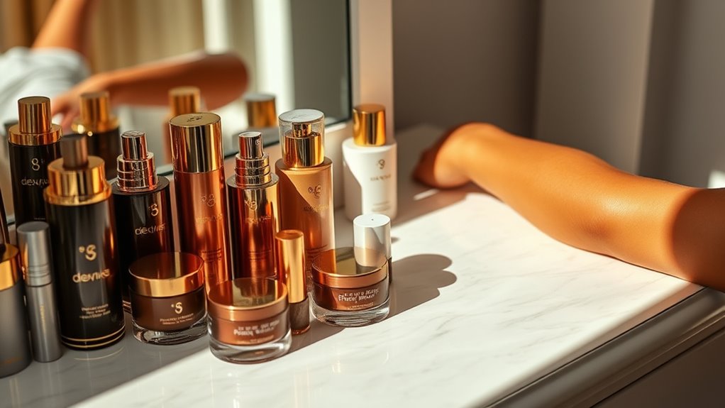 luxury self tanning products