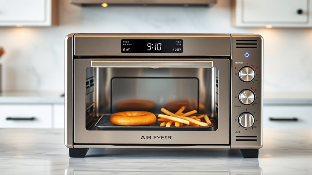 luxury toaster oven features