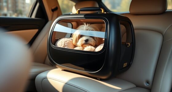 luxury travel dog carriers